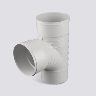 PVC-U Curved Tee 87°